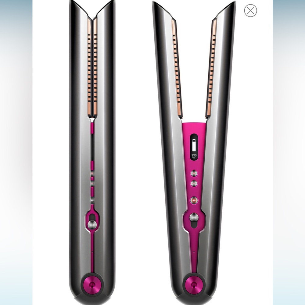 Dyson Corrale straightener Black Nickel-Fuchsia